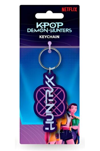 KPop Demon Hunters PVC Keychain Huntrix Logo