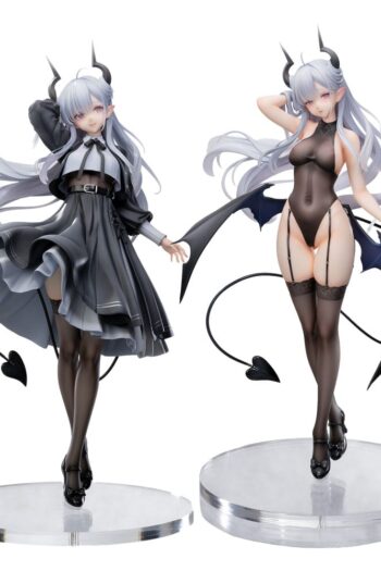 Original Character Fantasias Series Statue 1/6 set of 2 Thea-chan Apprentice Succubus Ver. (Regular Outfit & Underwear Edition) 29 cm