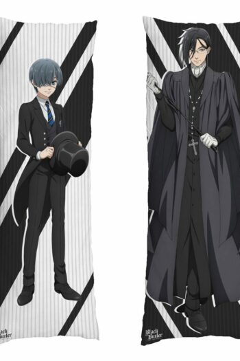 Black Butler Dakimakura Pillow Case Sebastian & Ciel 150 x 50 cm