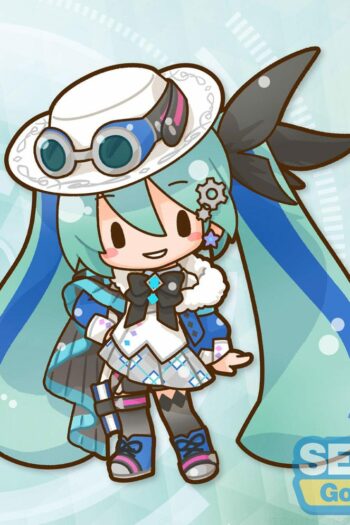 Character Vocal Series 01: Hatsune Miku Fuwa Petit Plush Figure Hatsune Miku Miku with you 2025 LL 45 cm