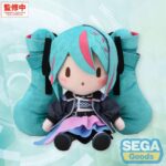 Character Vocal Series 01: Hatsune Miku Fuwa Petit Plush Figure Hatsune Miku Punk! M 22 cm