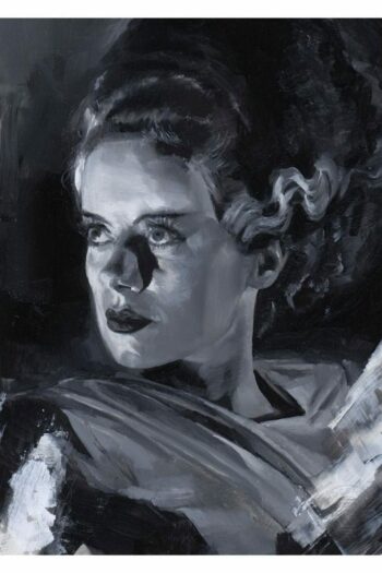 Bride of Frankenstein Art Print Bride of Frankenstein by Chris Valentine 41 x 31 cm - unframed