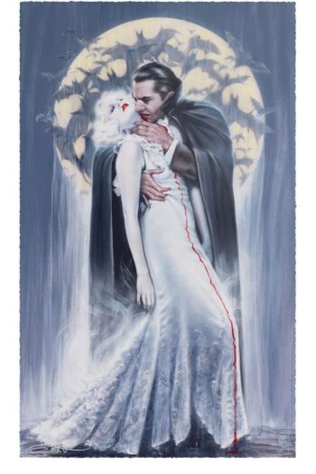 Dracula Art Print The Kiss by Olivia De Berardinis 70 x 43 cm - unframed