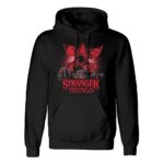 Stranger Things Hooded Sweater Pixel Demogorgon Size M