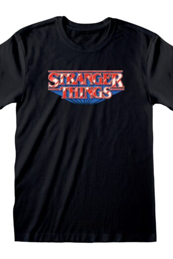 Stranger Things T-Shirt Retro Logo Size XL
