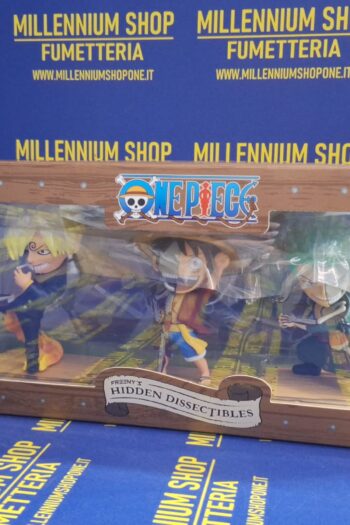 One Piece Freeny's Hidden Dissectables Vinyl Figure Luffy, Zoro and Sanji 10 cm by Mighty Jaxx