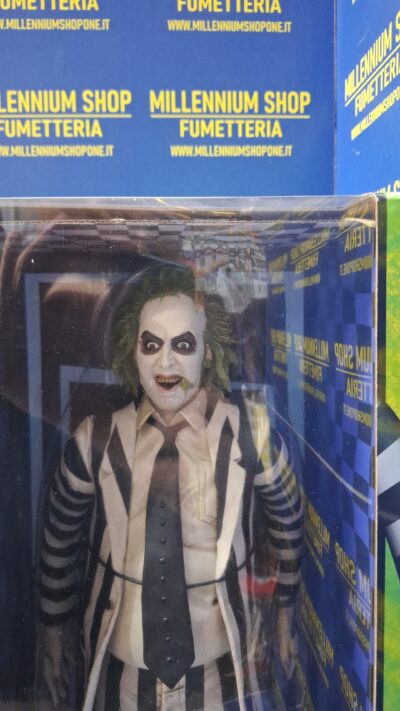 Beetlejuice 1988 Action Figure 1/4 Striped Suit Beetlejuice 45 cm by Neca - immagine 3