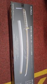 Demon Slayer: Kimetsu no Yaiba Proplica Replica 1/1 Nichirin Sword (Zenitsu Agatsuma) 88 cm by Bandai - immagine 2