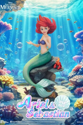 The Little Mermaid Master Craft Statue Ariel & Sebastian 42 cm