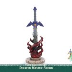 The Legend of Zelda: Tears of the Kingdom Life Size Statue 1/1 Decayed Master Sword 71 cm