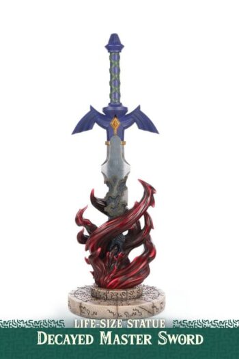 The Legend of Zelda: Tears of the Kingdom Life Size Statue 1/1 Decayed Master Sword 71 cm