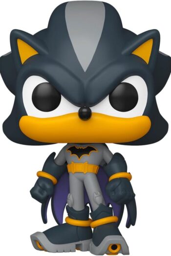 DC's Justice League and Sonic the Hedgehog POP! Movies Vinyl Figures Shadow/Batman 9 cm