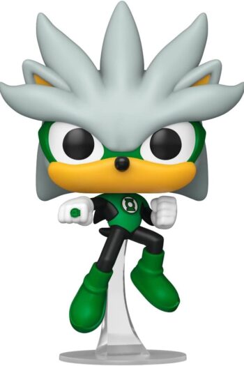 DC's Justice League and Sonic the Hedgehog POP! Movies Vinyl Figures Silver/GL 9 cm