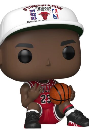 NBA Legends POP! Sports Vinyl Figure Chicago Bulls: Michael Jordan 3 Times in a Row 9 cm