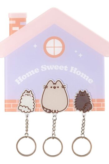 Pusheen Key rack incl. 3 key rings