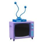 The Simpsons Lamp with USB-C TV