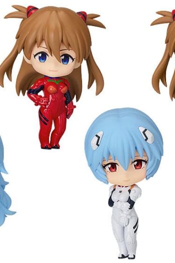 Rebuild of Evangelion Nendoroid Action Figure Surprise Collection Assortment (6) 7 cm