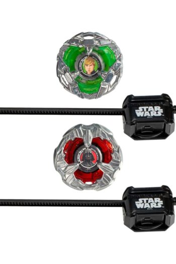 Beyblade X and Star Wars Collab Luke Skywalker 4-80B vs. Darth Vader 4-60B