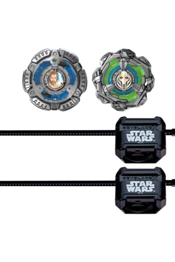 Beyblade X and Star Wars Collab Obi-Wan Kenobi 4-60P vs. General Grievous 3-80HN