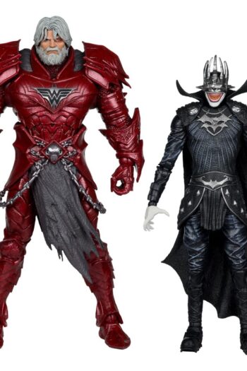 DC Multiverse McFarlane Collector Edition Action Figure 2-Pack #04 Batman who laughs (Knight Armor) & Merciless (Dark Multiverse)  18 cm