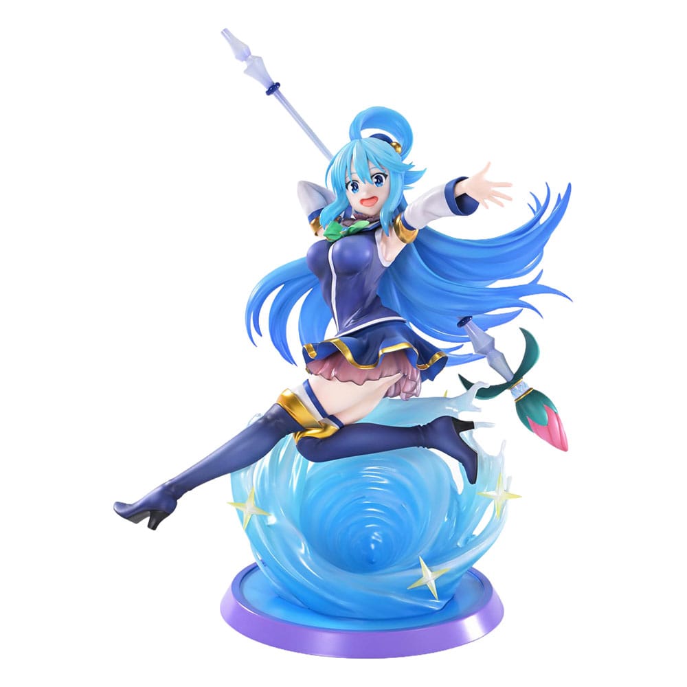 x_p1spwknsbs-02 Konusuba - God's blessing on this wonderful world! Prisma Wing PVC Statue 1/7 Aqua 24 cm - immagine 1