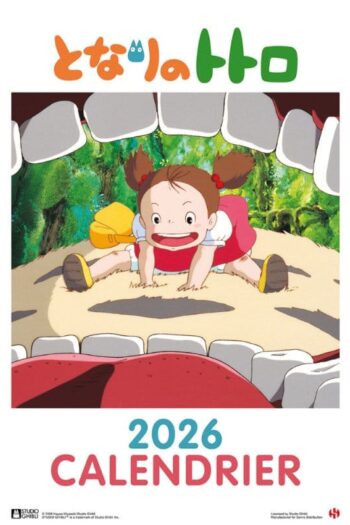 My Neighbor Totoro Calendar 2026 *French Version*