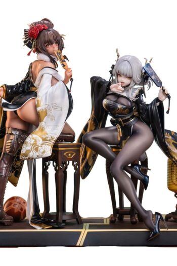 Goddess of Victory: Nikke PVC Statues 2-Pack 1/4 Blanc & Noir