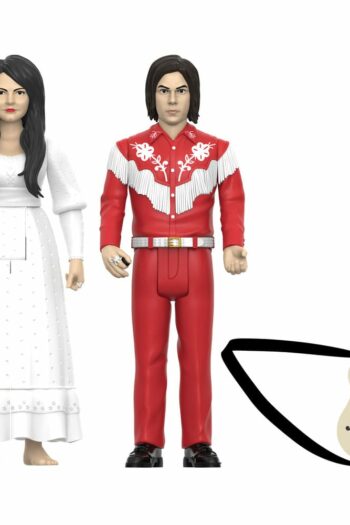 The White Stripes ReAction Action Figures 2-Pack Wave 02 The White Stripes (Elephant) 10 cm