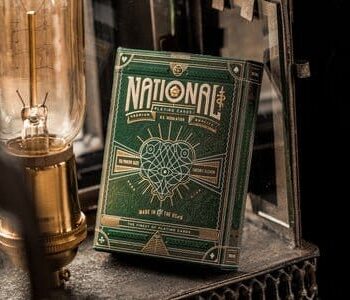 Theory 11 Playing Cards National Green