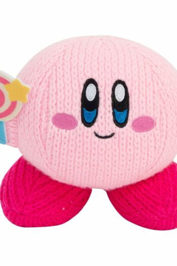 Kirby Nuiguru-Knit Plush Figure Kirby with Invincible Candy Wand