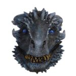 Game of Thrones Latex Mask White Walker Dragon