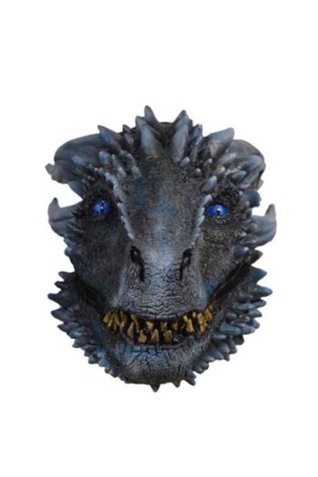 Game of Thrones Latex Mask White Walker Dragon