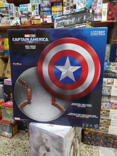 Captain America: Brave New World Marvel Legends Premium Role-Play Shield 60 cm by Hasbro - immagine 3