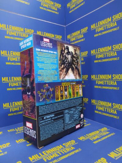 Marvel Legends Action Figure Dark Avengers Spider-Man (BAF: Executioner) 15 cm by Hasbro - immagine 2