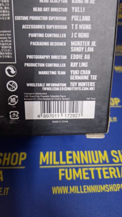 Chris Redfield S.T.A.R.S. Version Resident Evil 5 STARS 1/6 Masterpiece by Hot Toys - immagine 5