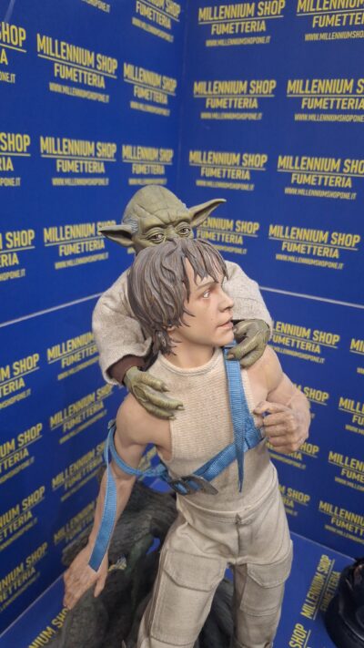 Star Wars Luke Skywalker & Yoda Premium Format 1/4 Exclusive Sideshow - immagine 6