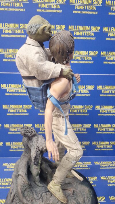 Star Wars Luke Skywalker & Yoda Premium Format 1/4 Exclusive Sideshow - immagine 10