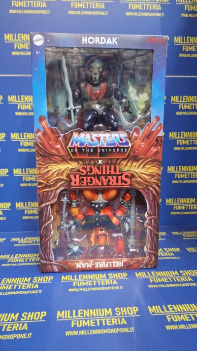 Masters of the Universe x Stranger Things Origins Action Figure 2-Pack Hordak & Hellfire-Man 14 cm by Mattel - immagine 4