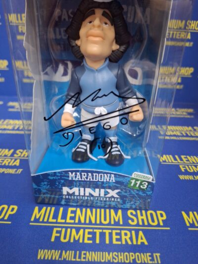Maradona Diego Armando D10 Signed Firmato 113 Argentina Footbal Calcio Minix - immagine 5