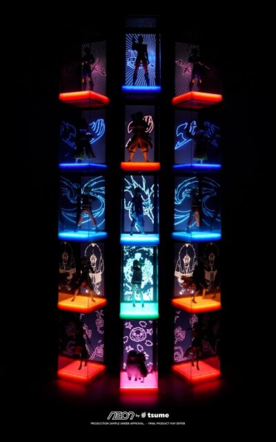 Koji Kabuto Alcor Grendizer Goldrake Statua Neon by Tsume - immagine 7