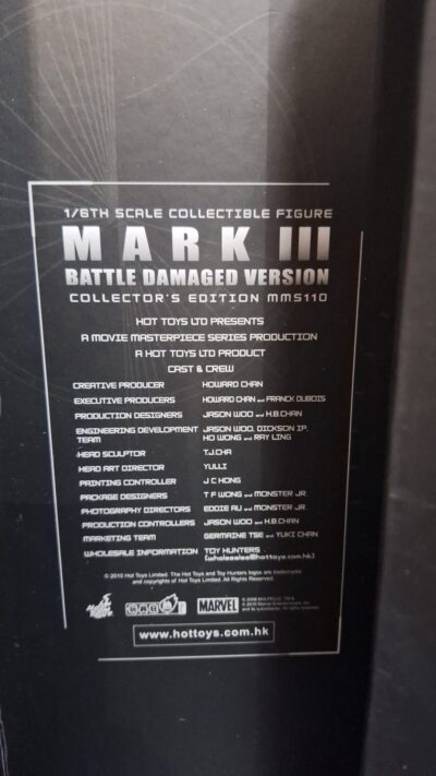 MMS 110 Iron Man Mark III Battle Damaged by Hot Toys - immagine 6