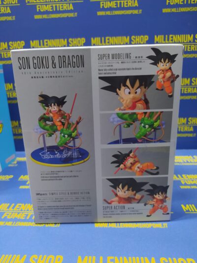 Son Goku & Dragon S.H. FIGUARTS 40th Anniversary Edition + Jump December Special by Bandai - immagine 9