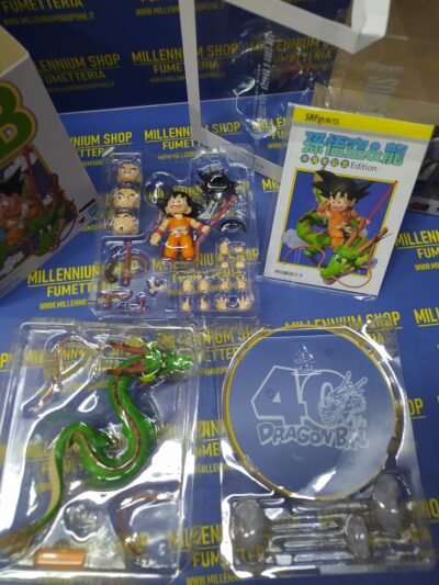 Son Goku & Dragon S.H. FIGUARTS 40th Anniversary Edition + Jump December Special by Bandai - immagine 16