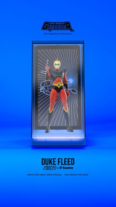 Duke Fleed Actarus Grendizer Goldrake Statua Neon by Tsume - immagine 2