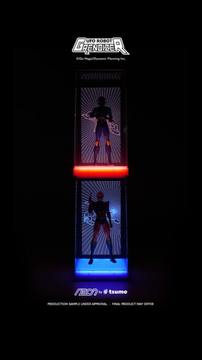 Koji Kabuto Alcor Grendizer Goldrake Statua Neon by Tsume - immagine 2