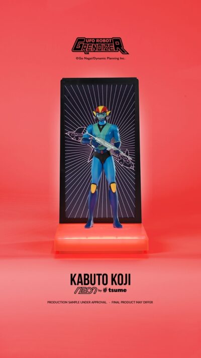 Koji Kabuto Alcor Grendizer Goldrake Statua Neon by Tsume - immagine 3