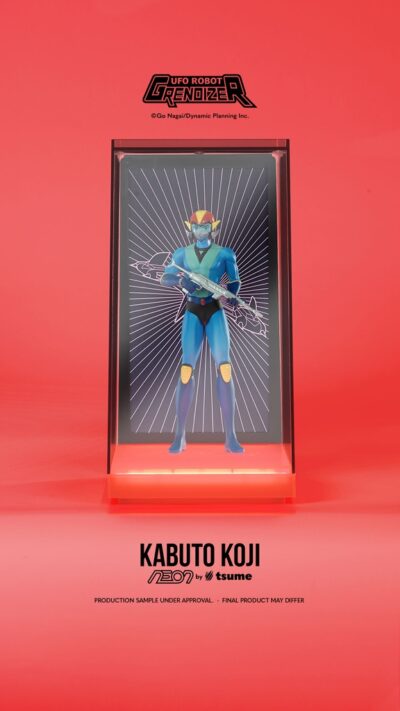 Koji Kabuto Alcor Grendizer Goldrake Statua Neon by Tsume - immagine 4