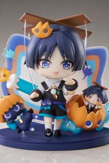 Genshin Impact You Ye Qi Xiang Series Chibi Chara PVC Statue Wanderer 10 cm