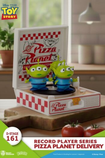 Toy Story Record Player Series PVC figure Pizza Planet Delivery 12 cm