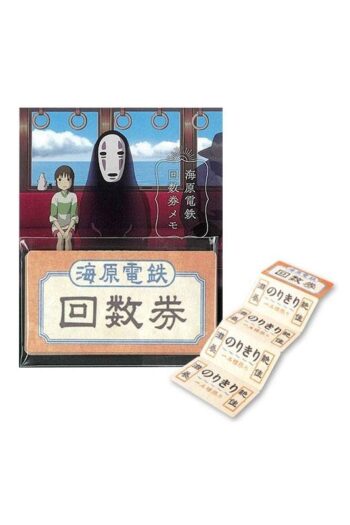 Spirited Away Mini Memo Block Train Ticket